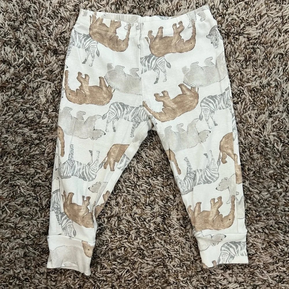 Carter's Boys Animals Pattern PJ Pants 12M (0565)